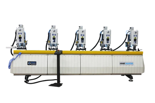 Máquina de perforación de alojamientos de bisagra