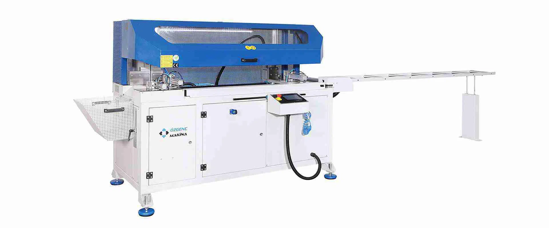 Machine de coupe automatique de profilé d'aluminium