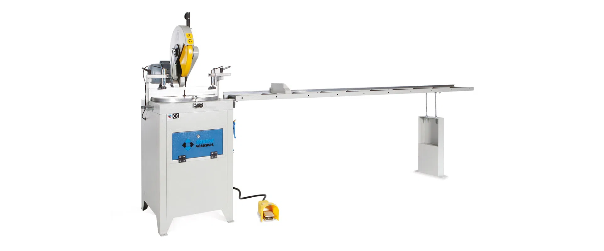 Machine de coupe manuelle de profilés PVC à tête unique
