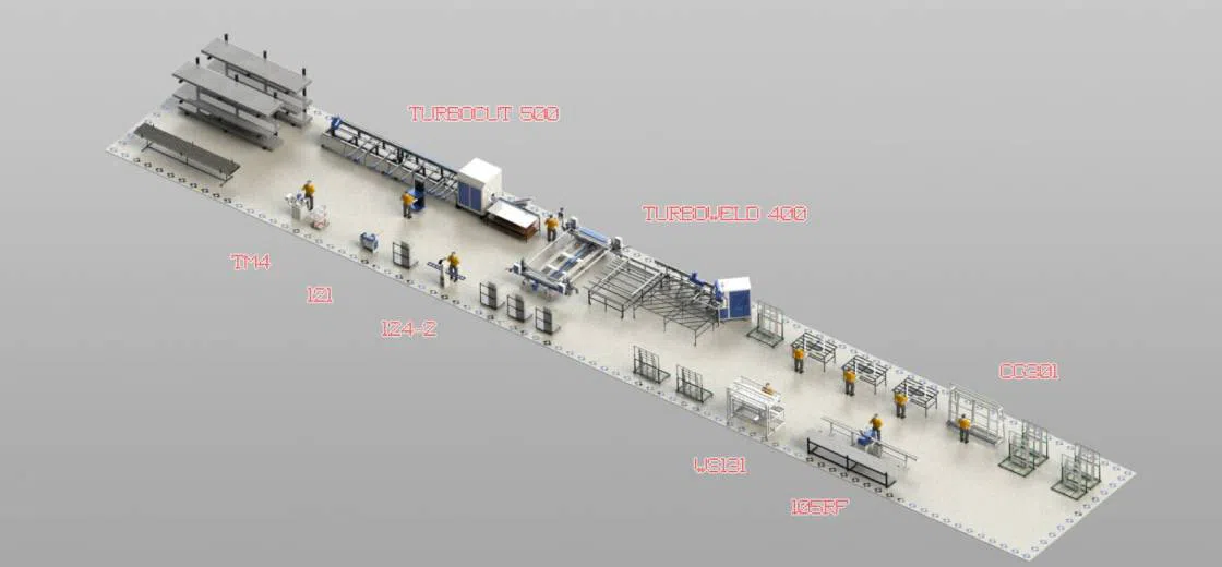 PVC / 150-160 finestre / 8 ore / 6-8 lavoratori