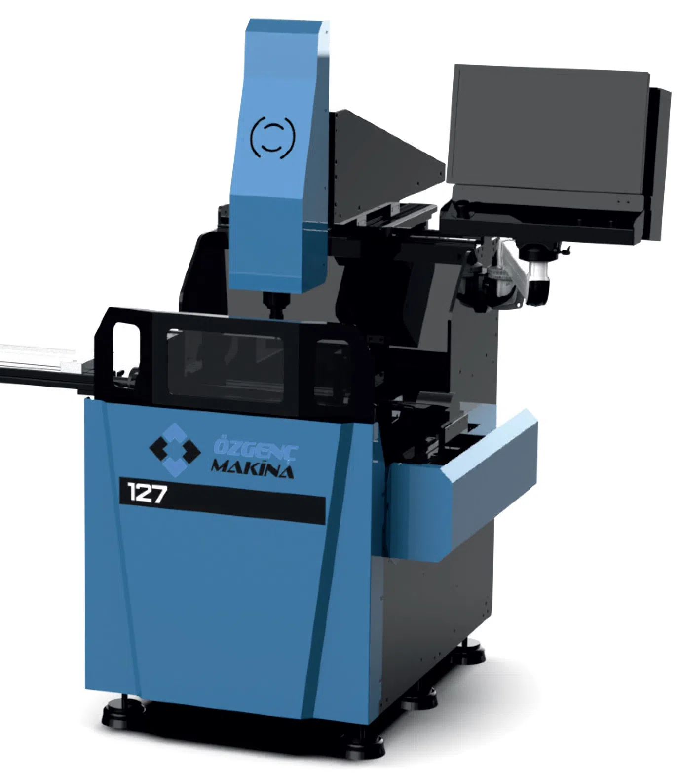 ماكينة تفريز CNC لبروفيلات الألمنيوم وPVC (3+1 محور)